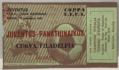 Biglietto ticket juventus - biglietto,