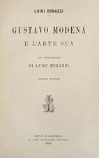 BONAZZI LUIGI GUSTAVO MODENA E