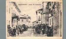 Alessandria Bassignana Largo XX Settembre F. piccolo  spedita franc. asp.