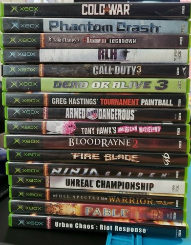 Xbox games lot - pick,