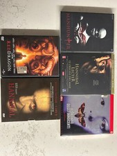 COLLEZIONE COMPLETA HANNIBAL LECTER 9 DVD 5 FILM COME NUOVO VEDI DESCRIZIONE