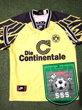 Borussia Dortmund 1994-95 FOOTBALL Shirt Nike Trikot Vintage Maglia Calcio  M-L