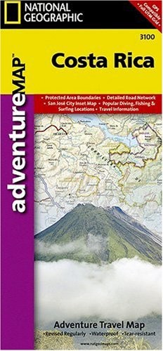 Costa rica adventuremap - costa, by