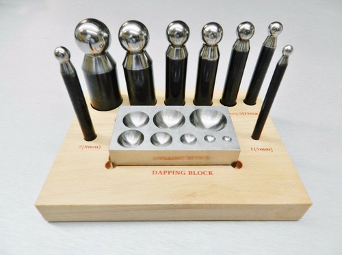 Dapping punch set punzoni - 8,