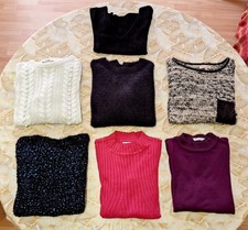 Set 7 maglioni donna taglia S