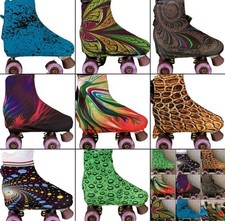 Copripattini  Resistenti  pattinaggio  IN LYCRA  Felpata fantasia