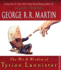 Arguzia e saggezza di Tyrion Lannister HC #1-1ST FN 2013 immagine stock