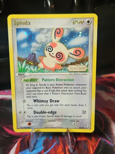 Carta pokemon spinda legend - pokemon,