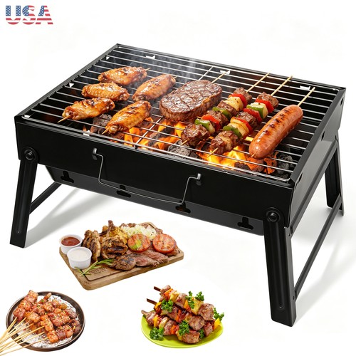 Uten griglia bbq pieghevole - griglia,