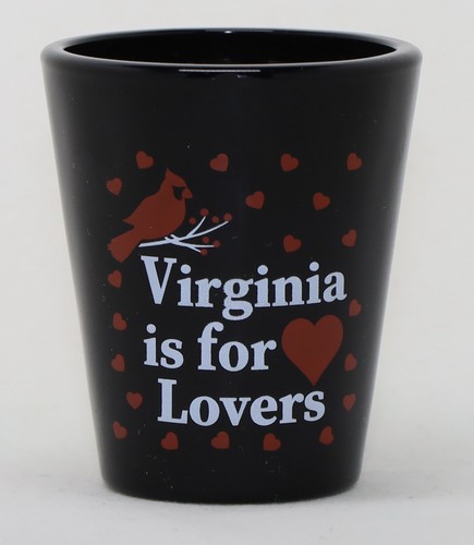 Bicchiere nero virginia - bicchiere,