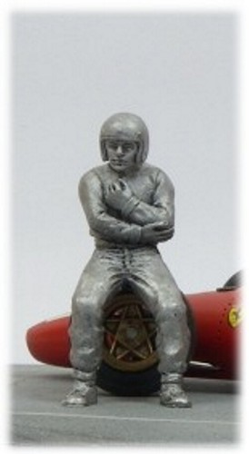 Pilota anni seduto ruota - pilota,