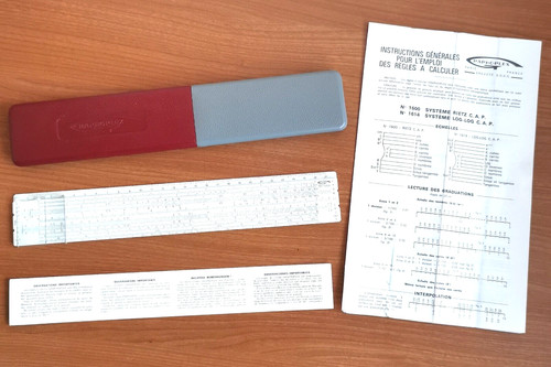 Regolo calcolatore graphoplex - calcolatore,