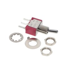 Interruttore a levetta, On-On, SPDT, da pannello, 1A, 30Vcc