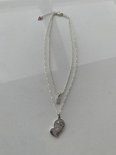 Collana guess donna argento - collana,