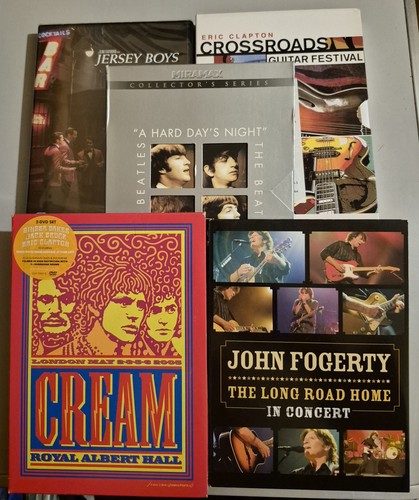 Mixed music dvds albums - mixed,