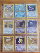 POKEMON SET FOSSIL COMPLETO ITA VINTAGE 62/62 PRIMA EDIZIONE NO PIKACHU LEGGERE
