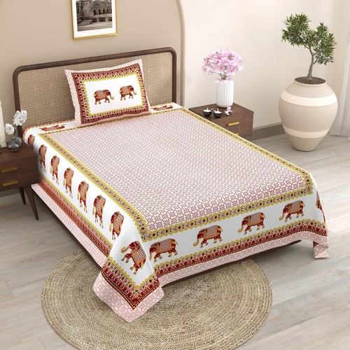 Jaipuri lenzuolo letto singolo - lenzuolo,