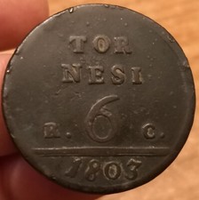 Tornesi 1803 kingdom - tornesi, 1803,