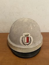 CASCO VINTAGE UBOTT MOTOCICLISTA POLIZIA MUNICIPALE BARI- TAGLIA 57