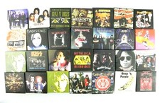 28 SPILLA ROCK MUSIC METAL Vintage Anni '80 '90 Quadrata da Collezione BROOCH