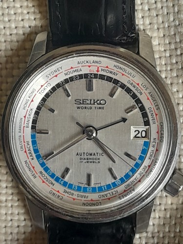 Rarissimo seiko world time - rarissimo,
