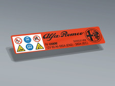 ADESIVO EXIDE ALFA ROMEO per