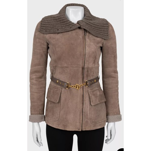 Gucci cashmere collar - gucci, belted