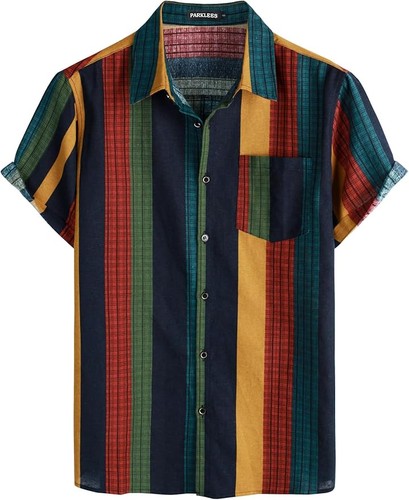 Camicie uomo vintage lino - camicie,