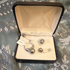 Tahitian Pearl Silver Jewelry