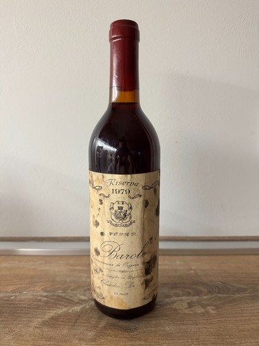 Barolo riserva 1979 - claudio, de