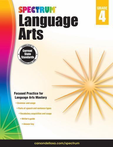 Spectrum language arts grade - spectrum,