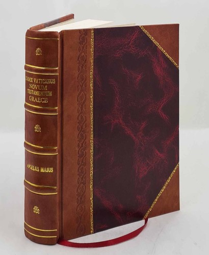 Codex vaticanus novum - vaticanus,
