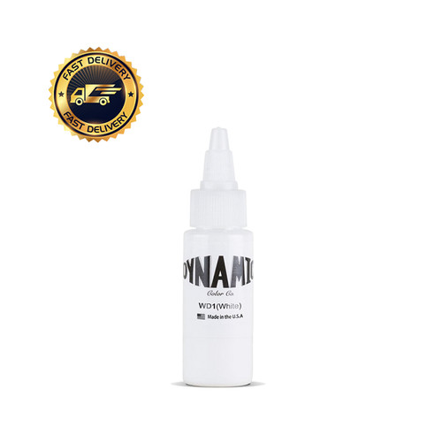 1oz dynamic white tattoo - white,