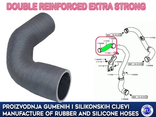 Tubo turbo intercooler - , di