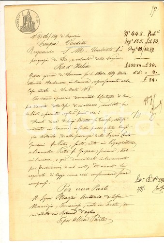 1889 levata grontardo - levata, /
