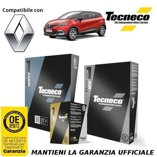 Tagliando filtri per renault - per,