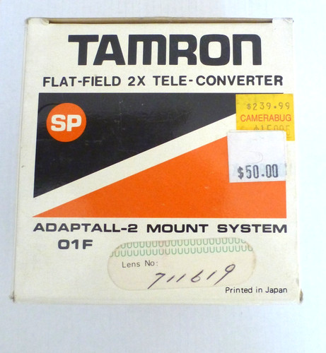 Tamron flat field 2x - sp, flat-field