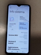 Xiaomi Redmi Note 8 pro 128GB Funzionante lcd lesionato piena visibilità