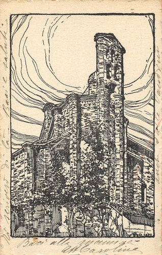 B1240 modena apside chiesa - modena,