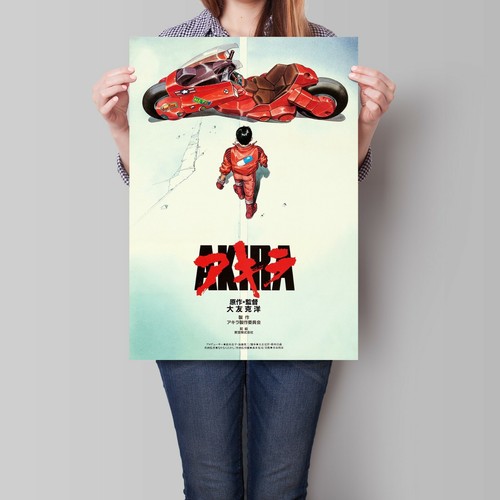 Poster akira 1988 katsuhiro - 1988,