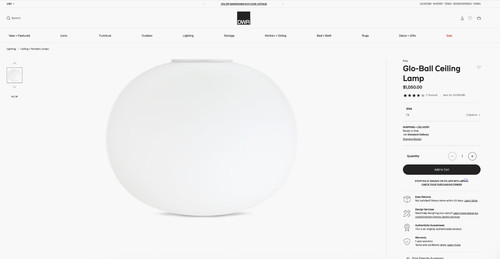 Flos glo ball ceiling lamp - flos, glo-ball