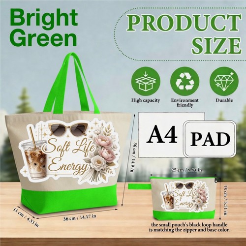 Borsa tote tela soft life - tote,