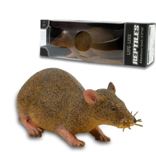Topo ratto realistico - , gomma