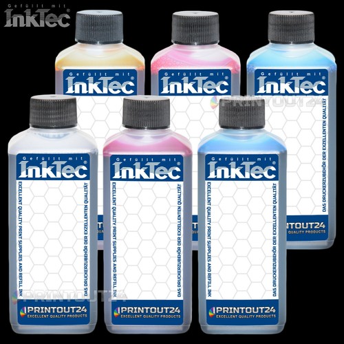 6x100ml inktec dye inchiostro - 6x100ml,