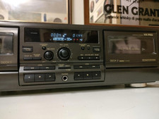 DOPPIA PIASTRA CASSETTE DECK TECHNICS RS-TR474 PARZIALMENTE FUNZIONANTE 