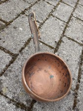 Pentolino in rame e ferro con