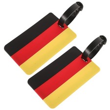  2 Pezzi Etichette per Valigie Etichette per Valigie Metallo Marca per Bagagli per Tag