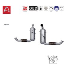 Filtro antiparticolato Filtro antiparticolato diesel DPF per FORD Focus III 1.5 