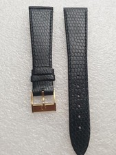 Fibbia ZENITH Placato Oro Con Cinturino  In Pelle Per Orologi Di Lusso