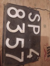 targa auto vecchia la spezia